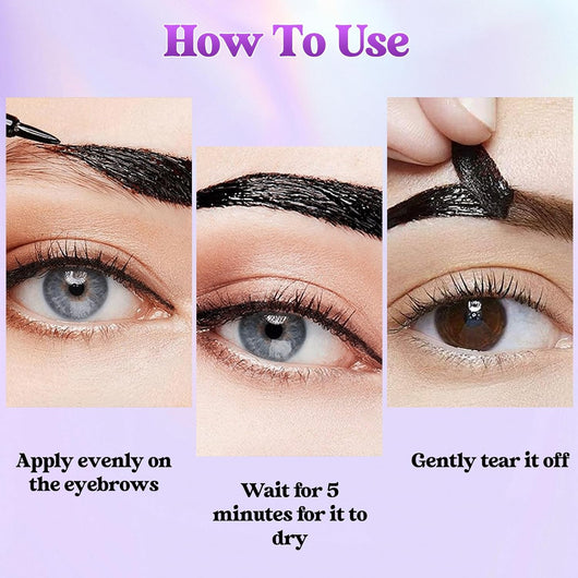 Peel-Off Eyebrow Tint