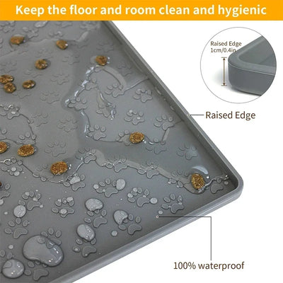 Non-Slip Silicone Feeding Mat