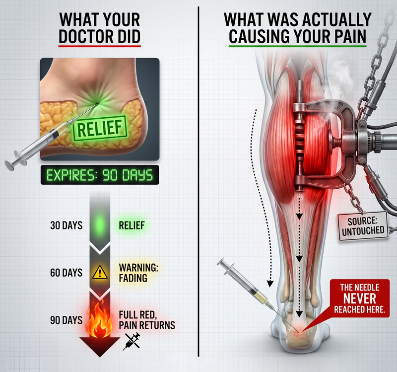 2. Why Every Cortisone Shot You've Ever Had Was Guaranteed To Fail Before The Needle Even Left The Room