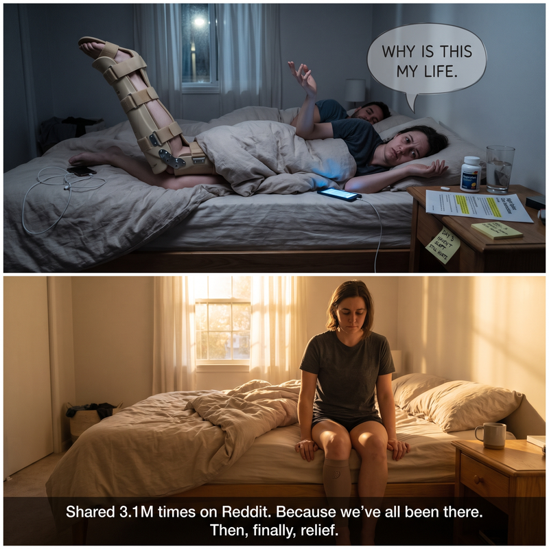 5. The Reason Your Night Splint Felt Like Torture And Still Did Nothing — And The 15-Minute Alternative That Works While You Watch TV